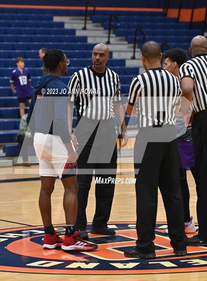 Thumbnail 1 in Jersey Village vs. Benjamin Davis (Houston Methodist Cy-Hoops Invitational) photogallery.