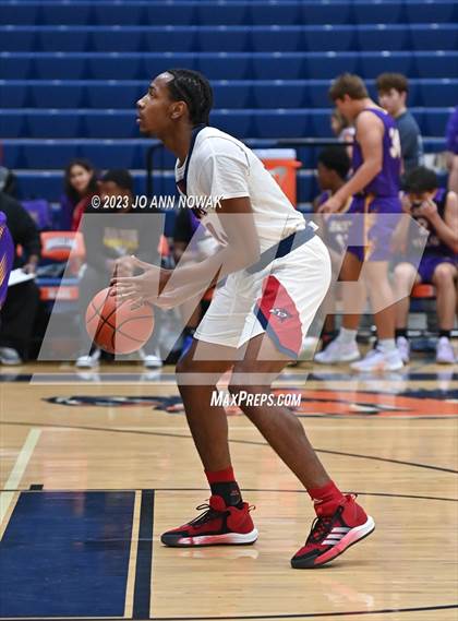 Thumbnail 2 in Jersey Village vs. Benjamin Davis (Houston Methodist Cy-Hoops Invitational) photogallery.