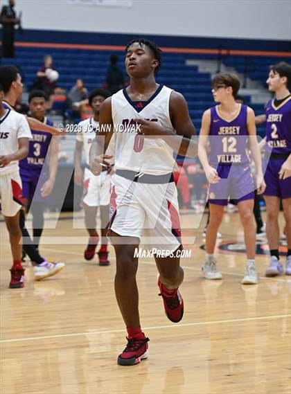 Thumbnail 2 in Jersey Village vs. Benjamin Davis (Houston Methodist Cy-Hoops Invitational) photogallery.
