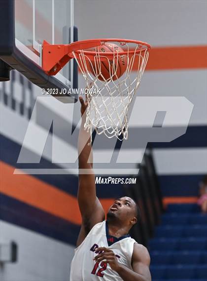 Thumbnail 2 in Jersey Village vs. Benjamin Davis (Houston Methodist Cy-Hoops Invitational) photogallery.