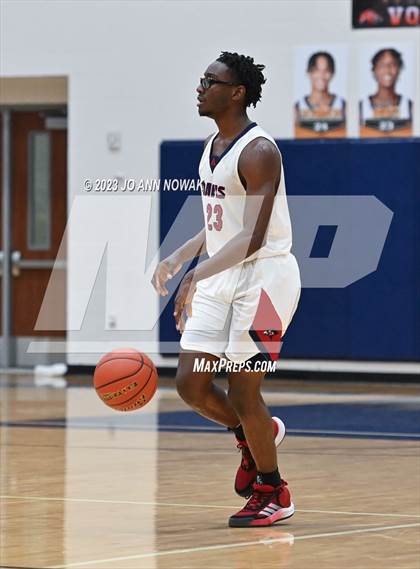 Thumbnail 2 in Jersey Village vs. Benjamin Davis (Houston Methodist Cy-Hoops Invitational) photogallery.
