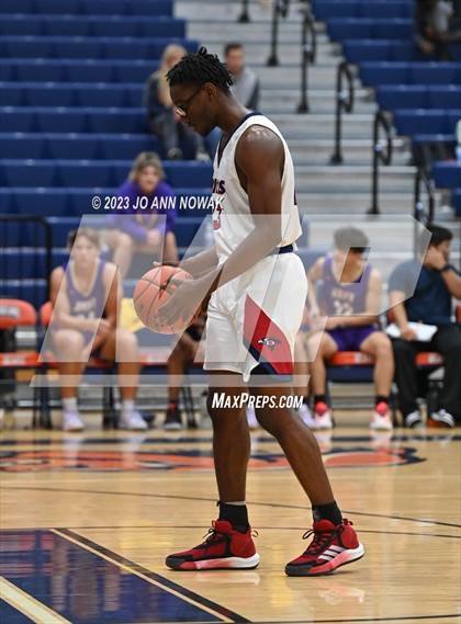 Thumbnail 2 in Jersey Village vs. Benjamin Davis (Houston Methodist Cy-Hoops Invitational) photogallery.