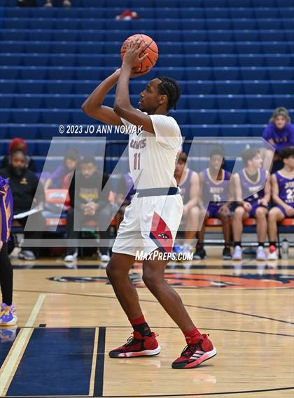 Thumbnail 3 in Jersey Village vs. Benjamin Davis (Houston Methodist Cy-Hoops Invitational) photogallery.