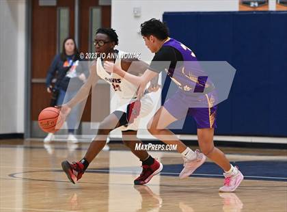 Thumbnail 3 in Jersey Village vs. Benjamin Davis (Houston Methodist Cy-Hoops Invitational) photogallery.