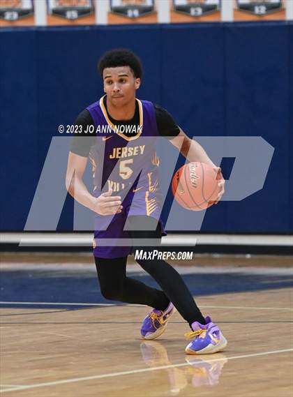 Thumbnail 3 in Jersey Village vs. Benjamin Davis (Houston Methodist Cy-Hoops Invitational) photogallery.