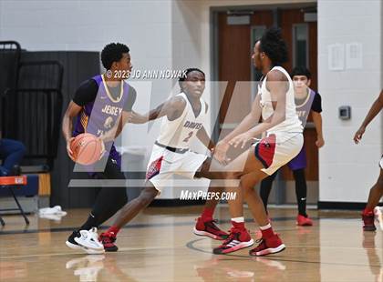 Thumbnail 2 in Jersey Village vs. Benjamin Davis (Houston Methodist Cy-Hoops Invitational) photogallery.