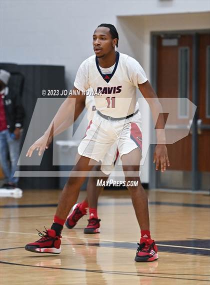 Thumbnail 2 in Jersey Village vs. Benjamin Davis (Houston Methodist Cy-Hoops Invitational) photogallery.