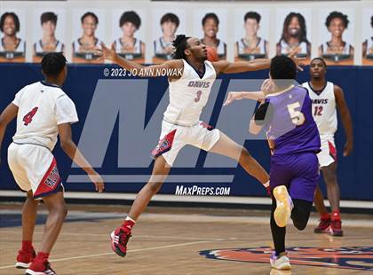 Thumbnail 1 in Jersey Village vs. Benjamin Davis (Houston Methodist Cy-Hoops Invitational) photogallery.