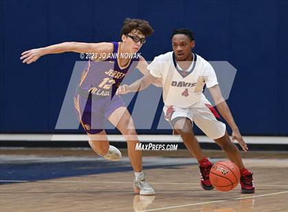 Thumbnail 3 in Jersey Village vs. Benjamin Davis (Houston Methodist Cy-Hoops Invitational) photogallery.