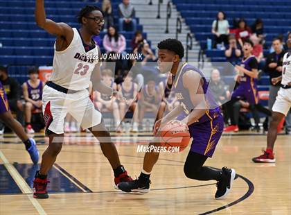 Thumbnail 3 in Jersey Village vs. Benjamin Davis (Houston Methodist Cy-Hoops Invitational) photogallery.