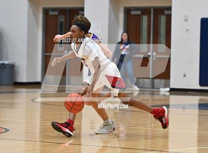 Thumbnail 1 in Jersey Village vs. Benjamin Davis (Houston Methodist Cy-Hoops Invitational) photogallery.