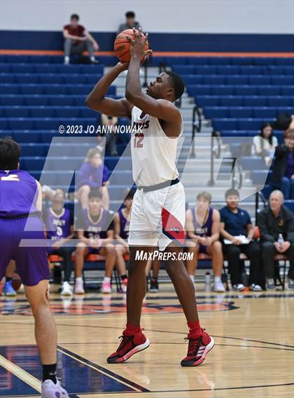 Thumbnail 2 in Jersey Village vs. Benjamin Davis (Houston Methodist Cy-Hoops Invitational) photogallery.