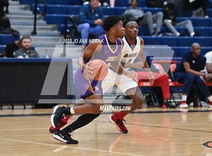 Thumbnail 3 in Jersey Village vs. Benjamin Davis (Houston Methodist Cy-Hoops Invitational) photogallery.