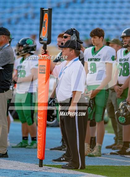 Thumbnail 1 in Reidsville vs. Mountain Heritage (1 of 2 - NCHSAA 2A Final - the Game) photogallery.