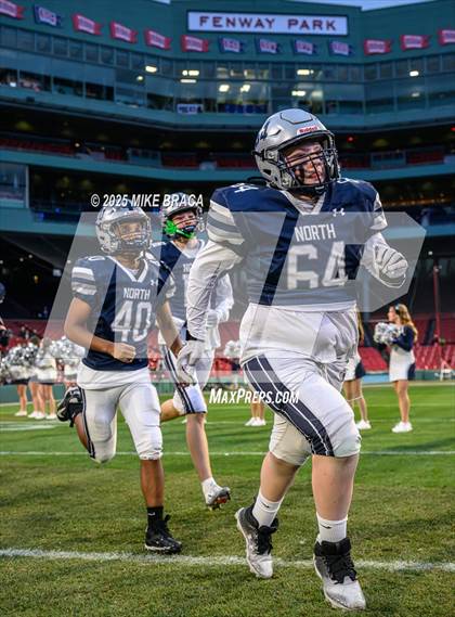 Thumbnail 3 in Plymouth South @ Plymouth North (High School Football at Fenway) photogallery.
