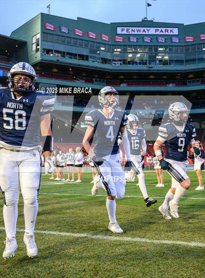 Thumbnail 3 in Plymouth South @ Plymouth North (High School Football at Fenway) photogallery.