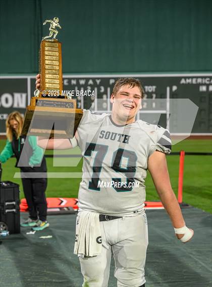 Thumbnail 3 in Plymouth South @ Plymouth North (High School Football at Fenway) photogallery.