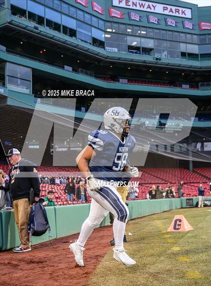 Thumbnail 3 in Plymouth South @ Plymouth North (High School Football at Fenway) photogallery.