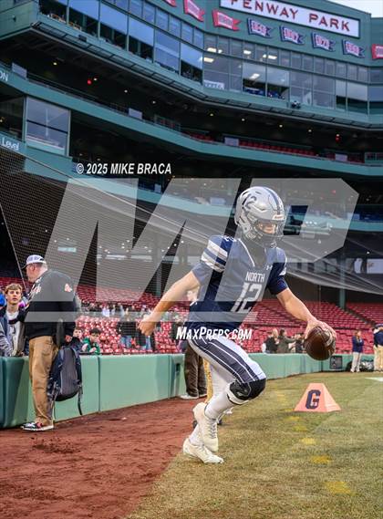 Thumbnail 2 in Plymouth South @ Plymouth North (High School Football at Fenway) photogallery.