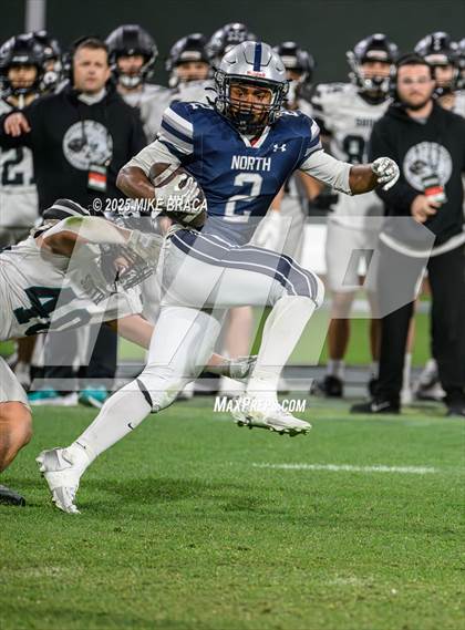 Thumbnail 3 in Plymouth South @ Plymouth North (High School Football at Fenway) photogallery.
