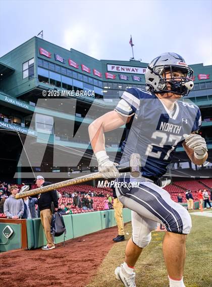 Thumbnail 3 in Plymouth South @ Plymouth North (High School Football at Fenway) photogallery.