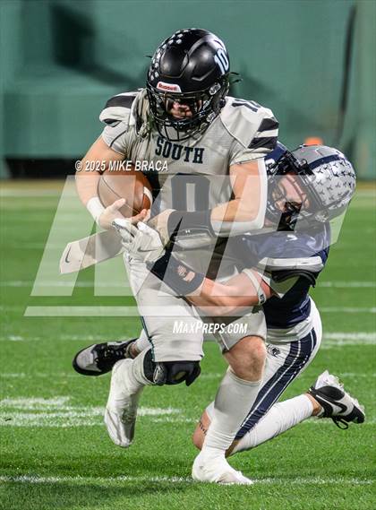 Thumbnail 2 in Plymouth South @ Plymouth North (High School Football at Fenway) photogallery.
