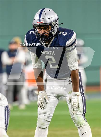 Thumbnail 3 in Plymouth South @ Plymouth North (High School Football at Fenway) photogallery.