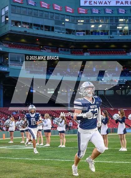 Thumbnail 3 in Plymouth South @ Plymouth North (High School Football at Fenway) photogallery.