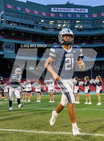 Thumbnail 3 in Plymouth South @ Plymouth North (High School Football at Fenway) photogallery.