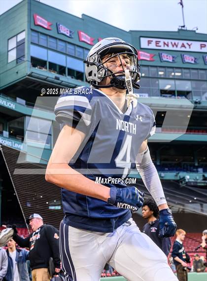 Thumbnail 3 in Plymouth South @ Plymouth North (High School Football at Fenway) photogallery.