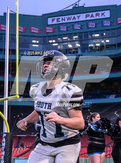 Thumbnail 3 in Plymouth South @ Plymouth North (High School Football at Fenway) photogallery.