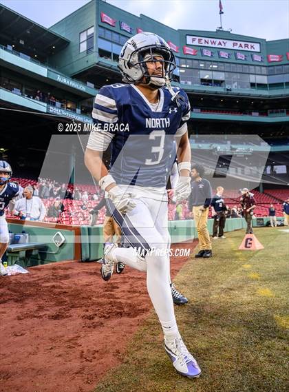 Thumbnail 2 in Plymouth South @ Plymouth North (High School Football at Fenway) photogallery.