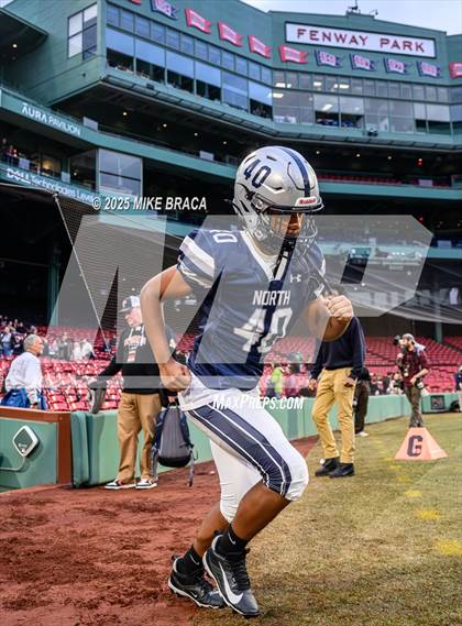 Thumbnail 3 in Plymouth South @ Plymouth North (High School Football at Fenway) photogallery.