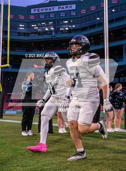 Thumbnail 3 in Plymouth South @ Plymouth North (High School Football at Fenway) photogallery.