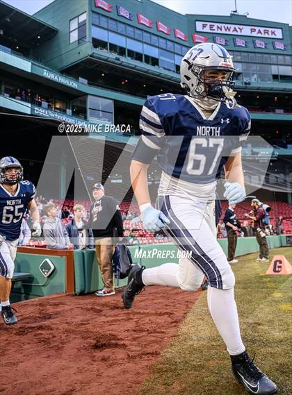 Thumbnail 3 in Plymouth South @ Plymouth North (High School Football at Fenway) photogallery.