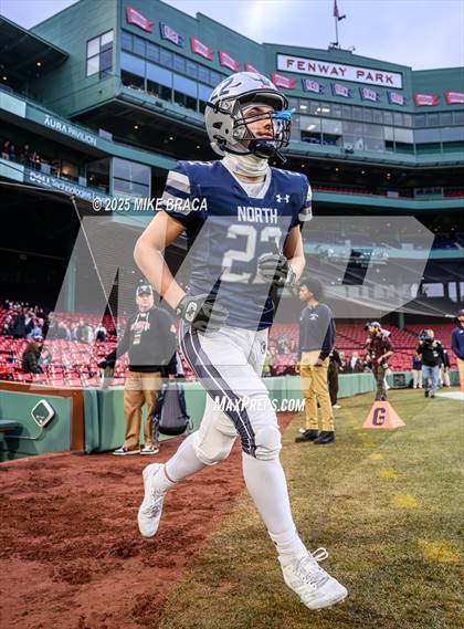 Thumbnail 3 in Plymouth South @ Plymouth North (High School Football at Fenway) photogallery.