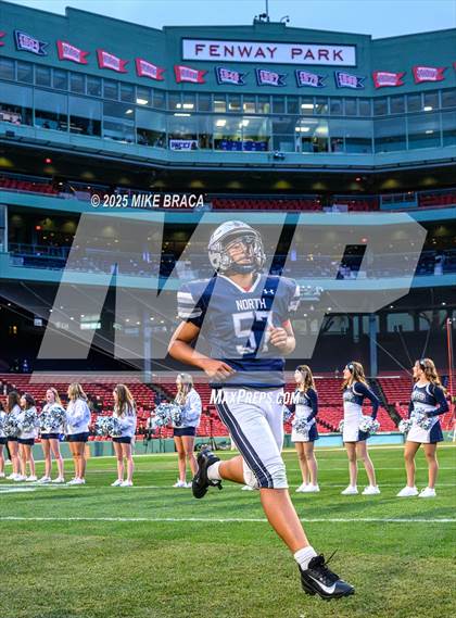 Thumbnail 3 in Plymouth South @ Plymouth North (High School Football at Fenway) photogallery.