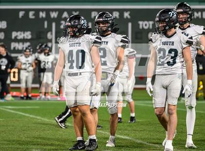 Thumbnail 3 in Plymouth South @ Plymouth North (High School Football at Fenway) photogallery.