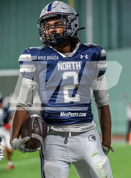 Thumbnail 1 in Plymouth South @ Plymouth North (High School Football at Fenway) photogallery.