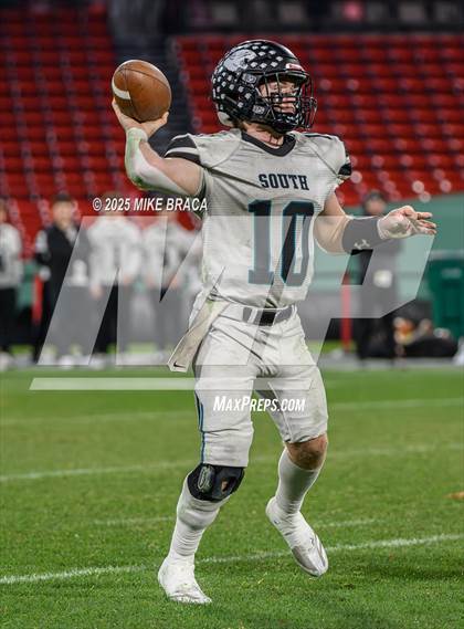 Thumbnail 3 in Plymouth South @ Plymouth North (High School Football at Fenway) photogallery.