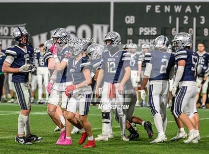 Thumbnail 3 in Plymouth South @ Plymouth North (High School Football at Fenway) photogallery.