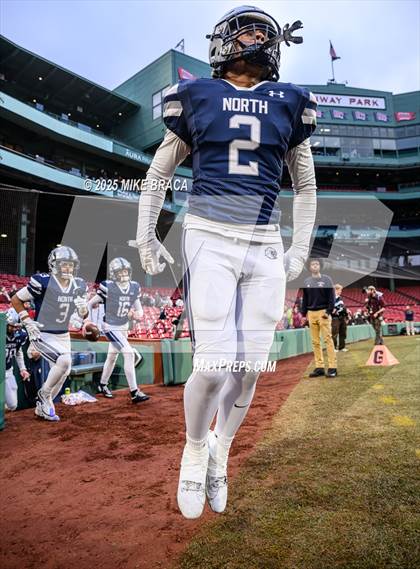 Thumbnail 1 in Plymouth South @ Plymouth North (High School Football at Fenway) photogallery.