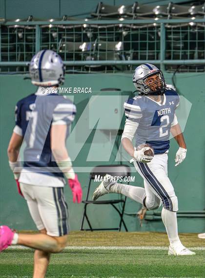 Thumbnail 2 in Plymouth South @ Plymouth North (High School Football at Fenway) photogallery.