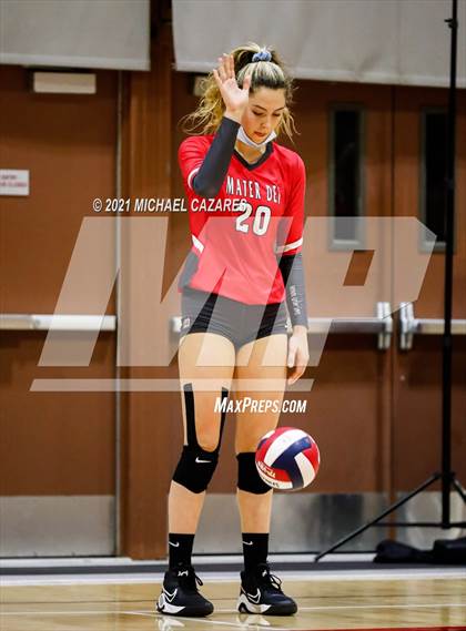 Thumbnail 3 in Mater Dei @ Cathedral Catholic (CIF Regional Semifinal) photogallery.