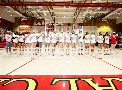 Thumbnail 1 in Mater Dei @ Cathedral Catholic (CIF Regional Semifinal) photogallery.