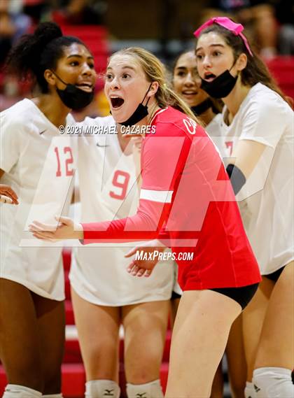 Thumbnail 1 in Mater Dei @ Cathedral Catholic (CIF Regional Semifinal) photogallery.