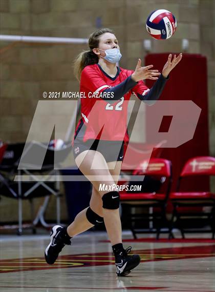 Thumbnail 1 in Mater Dei @ Cathedral Catholic (CIF Regional Semifinal) photogallery.