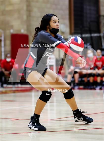 Thumbnail 1 in Mater Dei @ Cathedral Catholic (CIF Regional Semifinal) photogallery.
