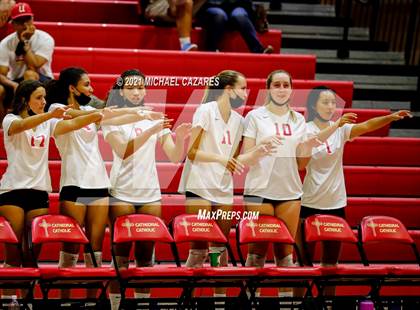 Thumbnail 3 in Mater Dei @ Cathedral Catholic (CIF Regional Semifinal) photogallery.