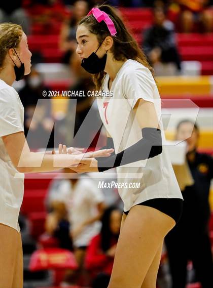 Thumbnail 2 in Mater Dei @ Cathedral Catholic (CIF Regional Semifinal) photogallery.